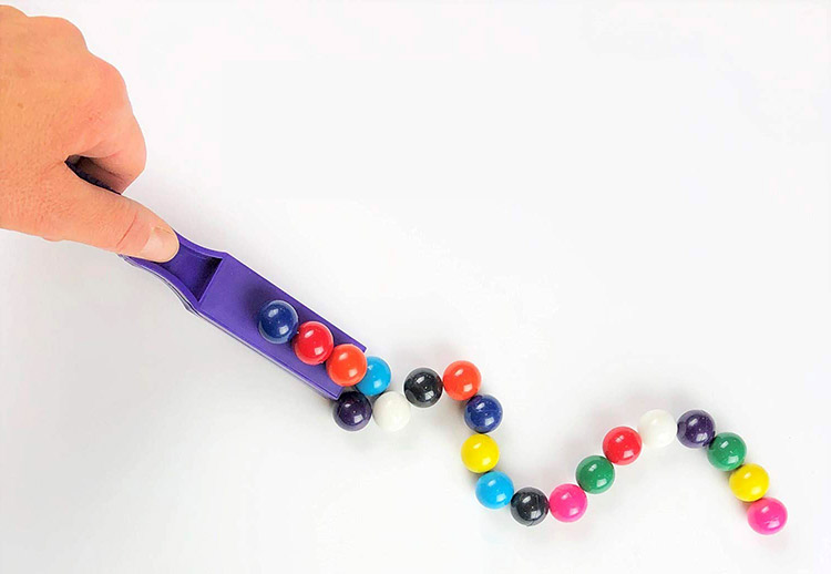 magnetic marbles,plastic magnetic ball