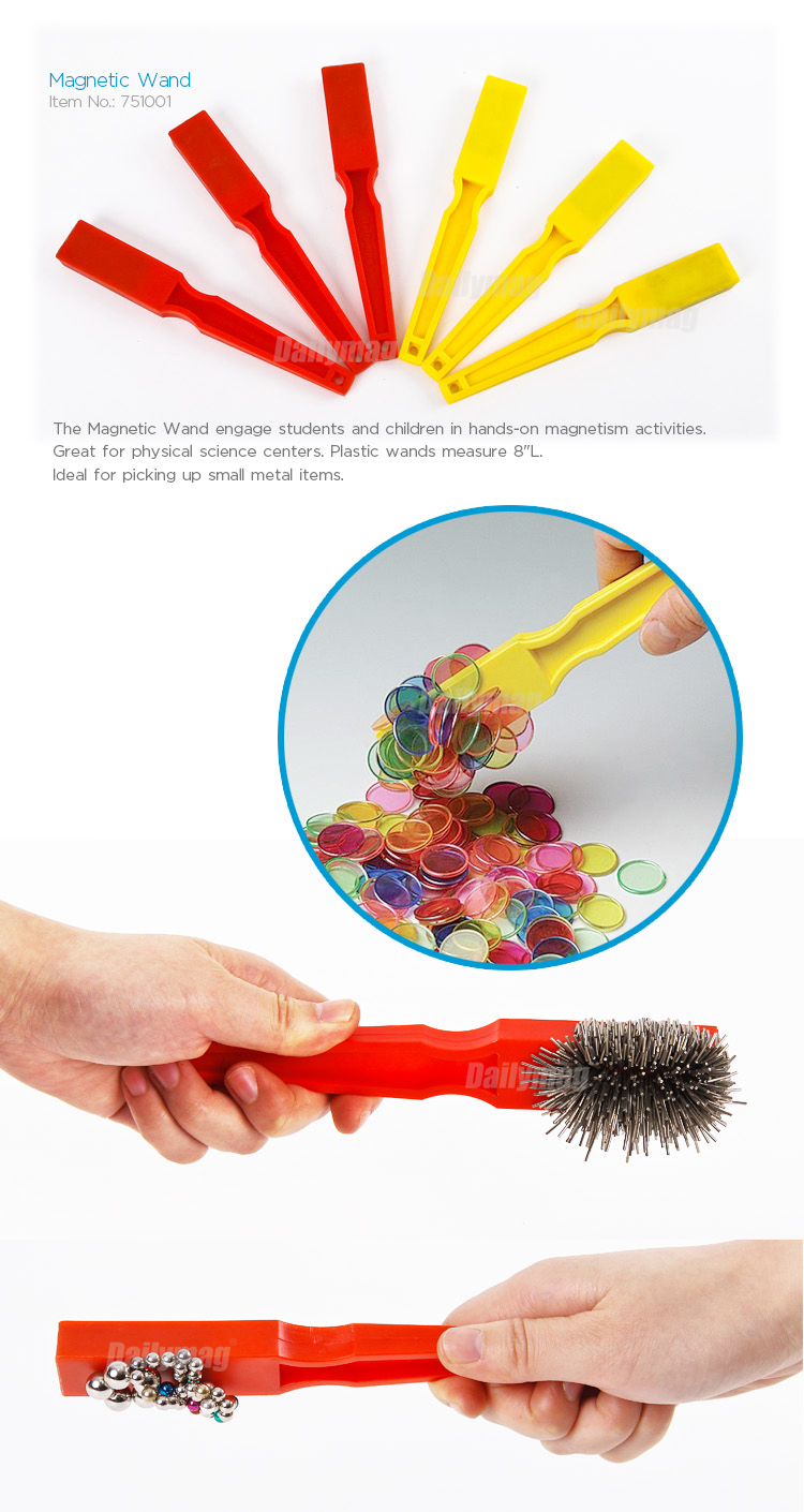 magnetic wand, education magnet,magnetic hand stick