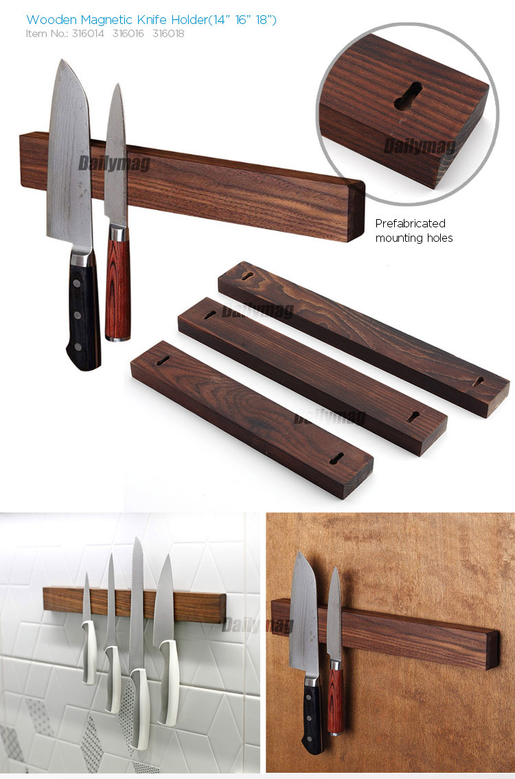 wooden magnetic knife holder,wood magnetic knife holder,magnetic knifer bar,magnetic knife strip,magnetic tool holder